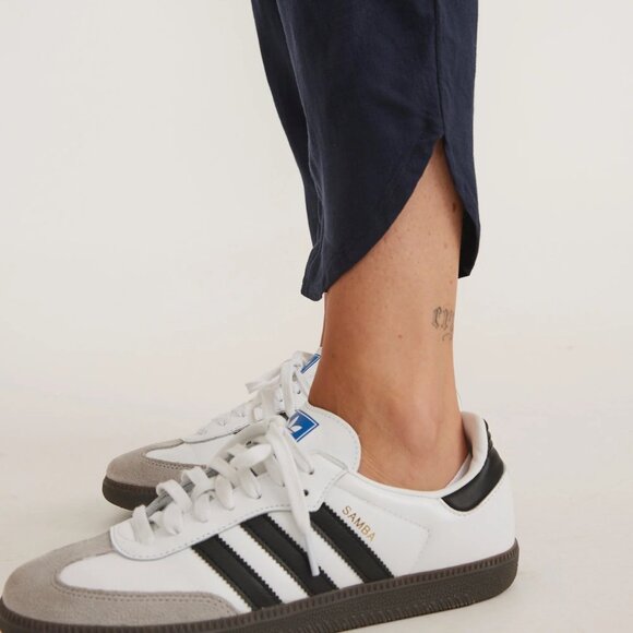 Marine Layer Pants Womens Medium Blue Allison Navy - Picture 3 of 4